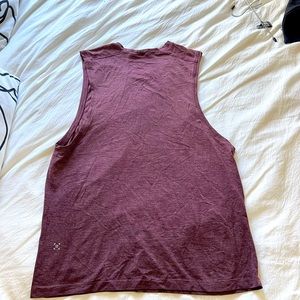Lululemon Tank Top. Dark Red performance fabric.